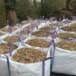 900/1000L bag of hardwood woodchip
