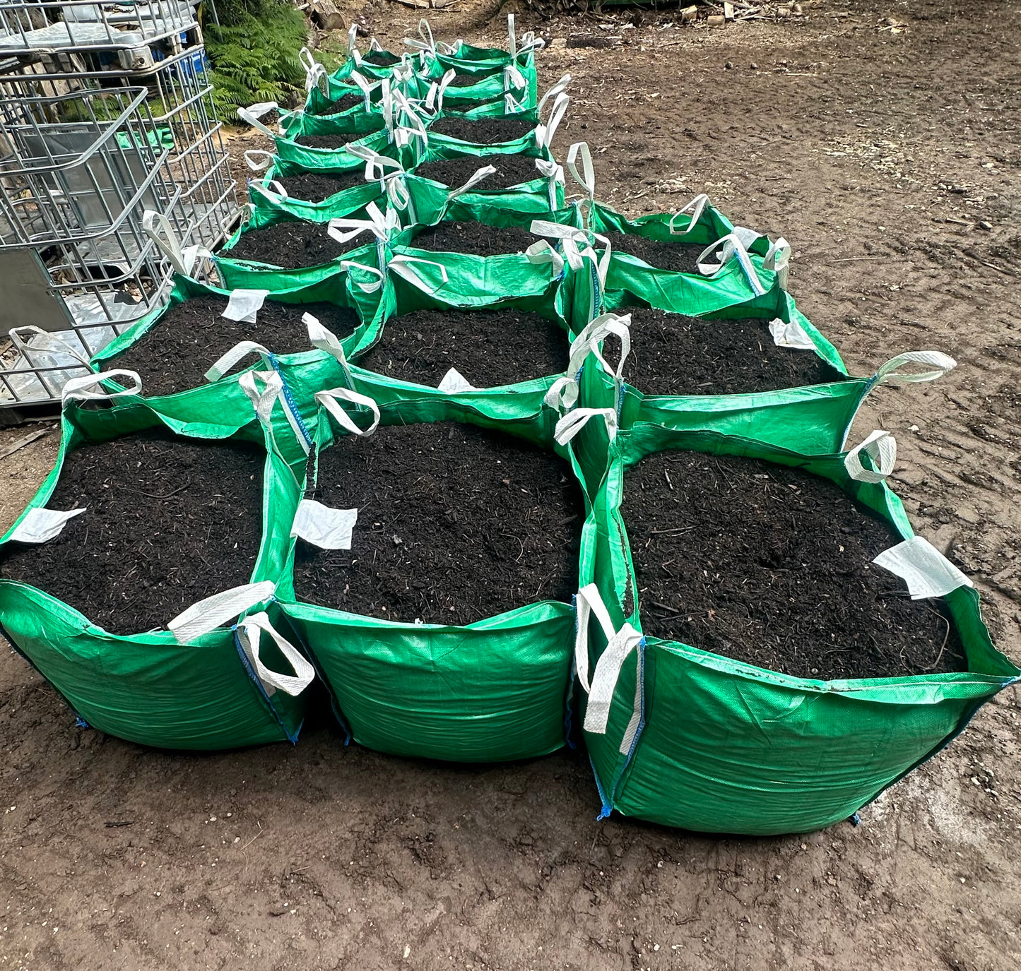 2x Bags of 900/1000L organic natural compost