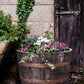 10 x Oak Half Whiskey Barrel Planter/Pond